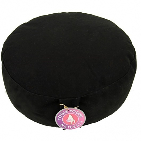 Meditation cushion-solid black