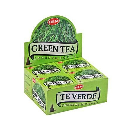 Green Tea cone incense (HEM) 