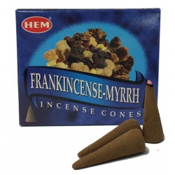 Frankincense-Myrrh cone incense (HEM)