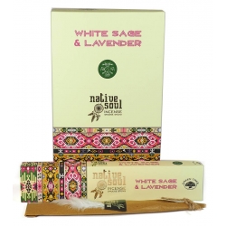 Native Soul White Sage & Lavender (12 paquets)