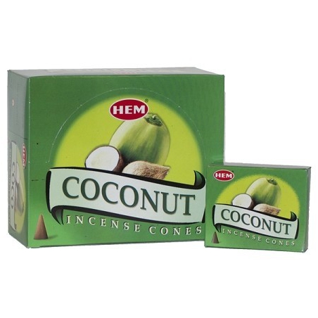 Encens à cône de noix de coco (HEM) 