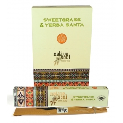 Native Soul Sweetgrass & Yerba Santa (12 paquets)