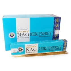 Encens Golden Nag Reiki Energy (12 paquets)