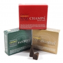 Golden Nag incense cones set of 3