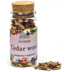 Cedar wood incense herb