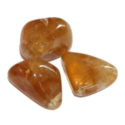 Honey Calcite tumbled stone 15-20mm