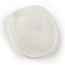 Pierre plate cristal de roche 35mm