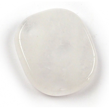 Bergkristal platte steen 35mm