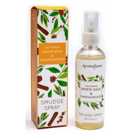 Spray de sauge blanche et bois de santal Aromafume