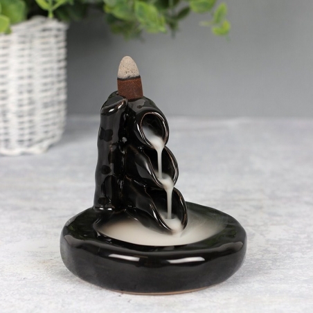 Backflow incense burner Bamboo waterfall