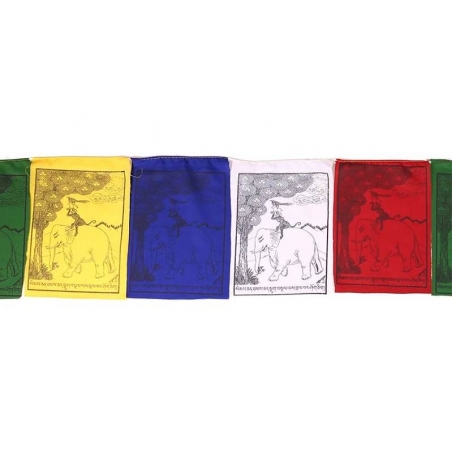 Tibetan prayer flags The Four Friends