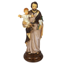 St. Joseph avec enfant 15cm