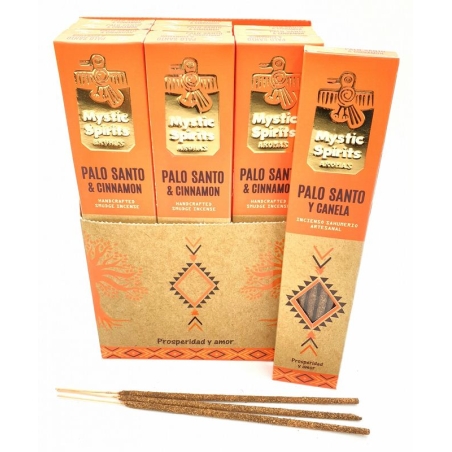 Mystic Spirits Aromas - Encens Palo Santo & Cinnamon (12 paquets)