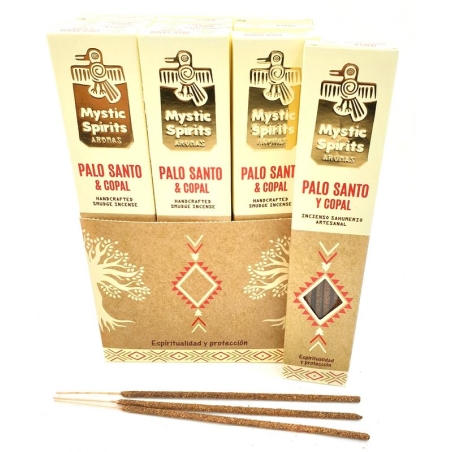 Mystic Spirits Aromas - Encens Palo Santo & Copal (12 paquets)