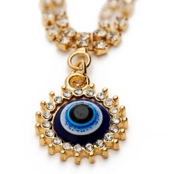 Evil eye bracelet with sun 2