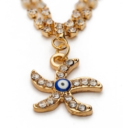 Evil eye armband met ster 2