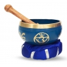 6th chakra singing bowl with cushion & stick 10cm