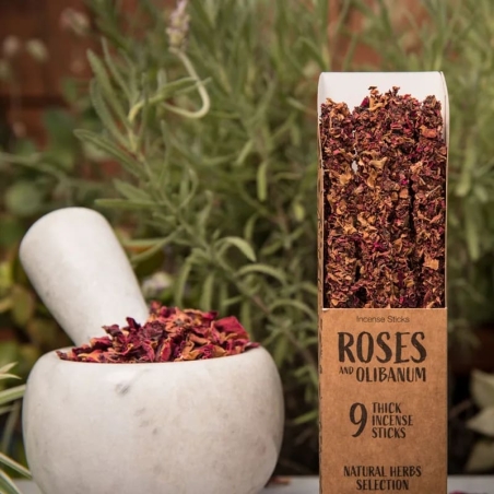 Sagrada Madre Herbal Incense Roses & Olibanum