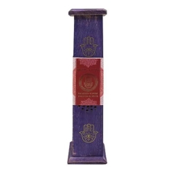 Incense holder standing purple Hand of Fatima 2