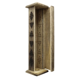 Incense holder standing brown 7 Chakra 2