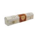 Incense holder white Flower of Life