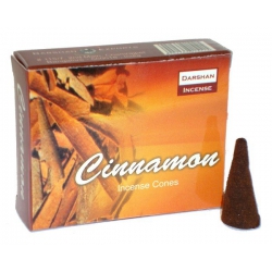 Cinnamon cone incense (Darshan)