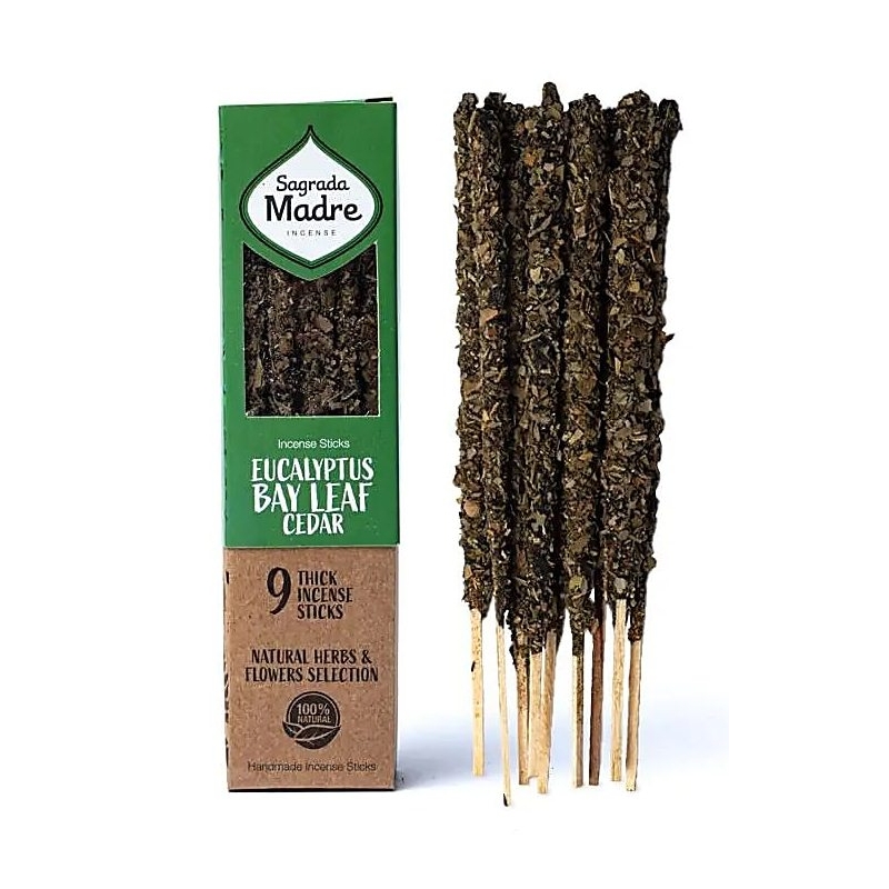 Eucalyptus, Bay Leaf & Cedar Kruiden wierook -...