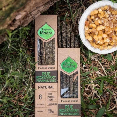 Rue, Rosemary & Frankincense Natuurlijke wierook - Sagrada Madre