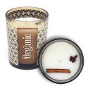 Lemongrass & Spice scented candle Organic Goodness