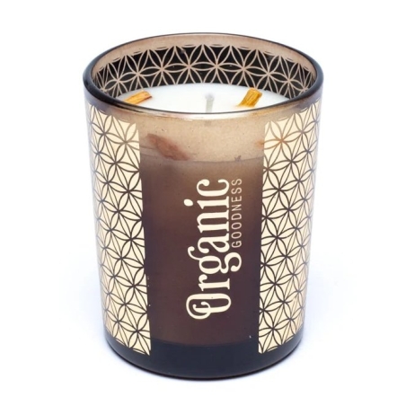 Palo Santo & Cedar scented candle Organic Goodness