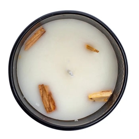 Palo Santo & Cedar scented candle Organic Goodness