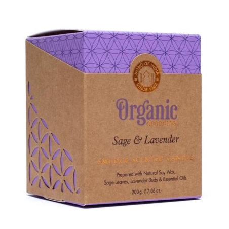 Sage & Lavender Duftkerze Organic Goodness