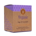Sage & Lavender scented candle Organic Goodness