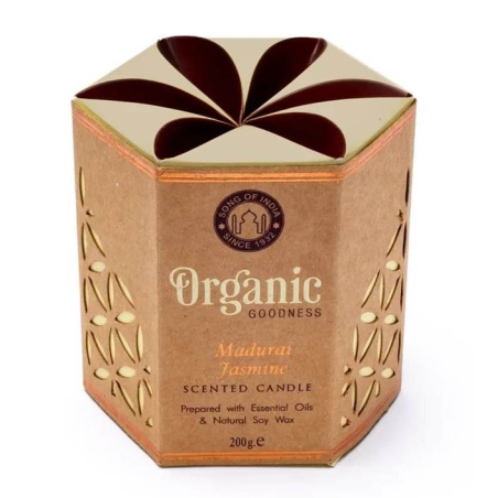 Jasmine sojawas kaars Organic Goodness