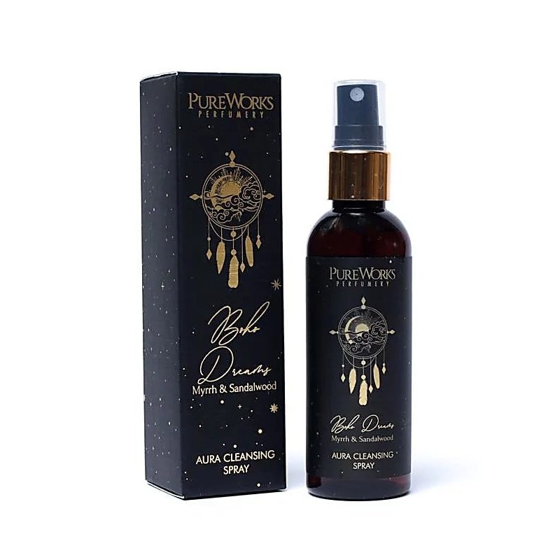 Spray d'ambiance Boho Dreams Myrrhe & Bois de Santal - Pure Works