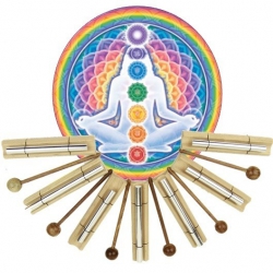 Set Chakra Healing sound bars - chakra 1 to 7