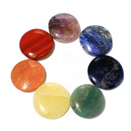 Set 7 Chakra edelstenen