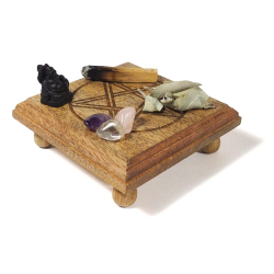 Mini altaar tafel Pentagram 2