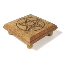 Mini altar table Pentagram