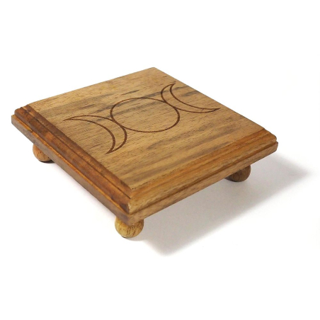 Mini altar table Triple Moon