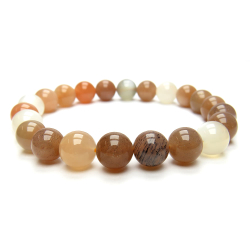 Maansteen armband 8 mm