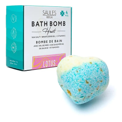 Bath bomb heart Lotus 4 pieces Saules Riga
