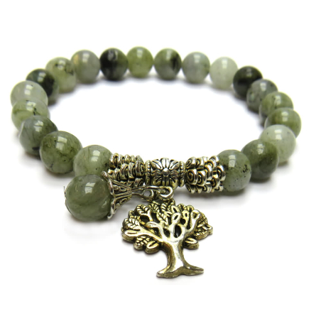 Labradoriet armband Tree of Life 8mm