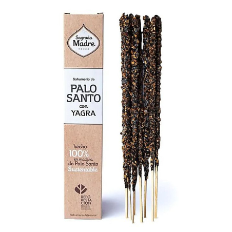 Sagrada Madre incense Palo Santo with Yagra