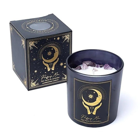 Purifying Moon manifestation candle in glass (20 hours)