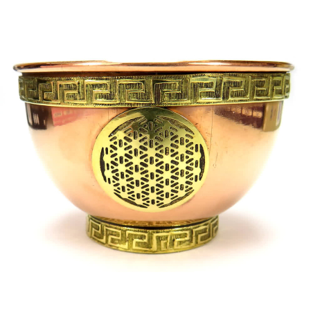 Flower of life Offerschaal 8cm