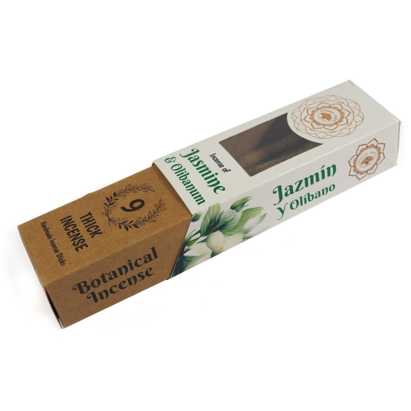 Jasmine & Olibanum Botanical Incense - Green Tree