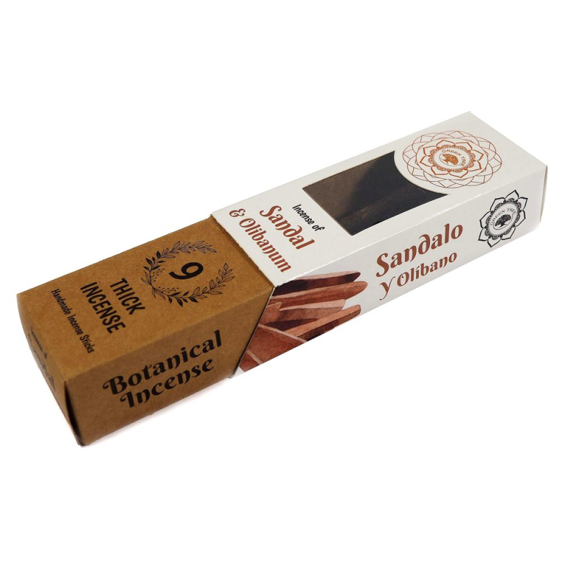 Sandal & Olibanum Botanical Incense - Green Tree