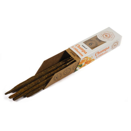 Champa & Olibanum Botanical Incense - Green Tree
