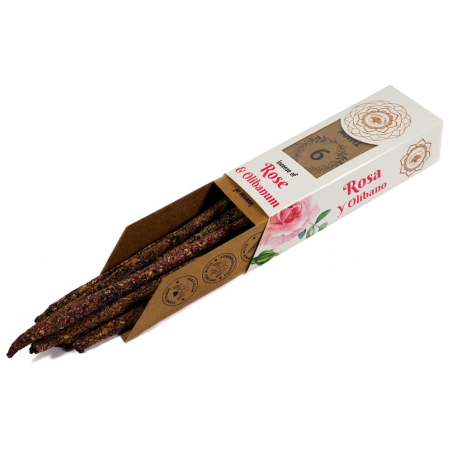 Rose & Olibanum Botanical Incense